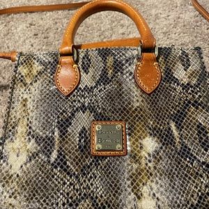 Dooney & Bourke snakeskin small handbag